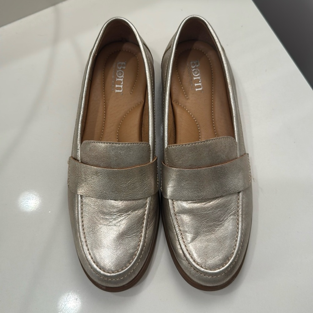 Born leather loafers